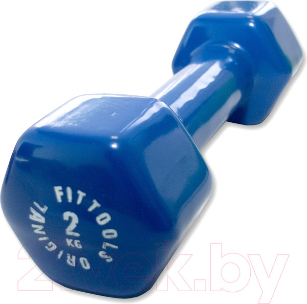 Изображение товара Гантель Original FitTools FT-VWB-2 (синий)