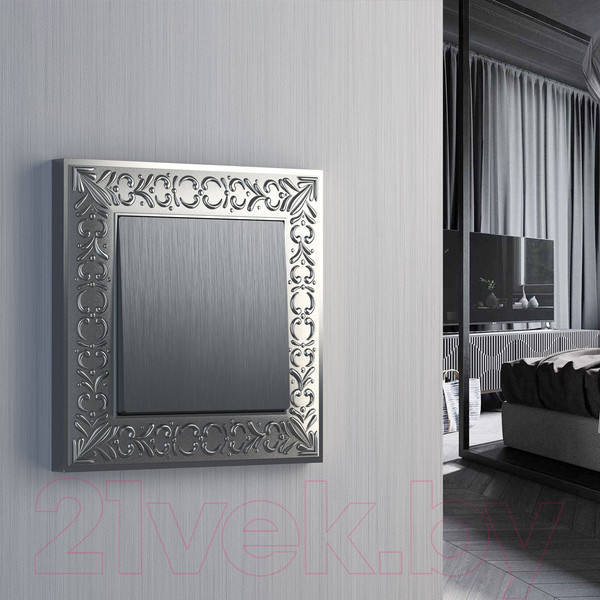 Изображение товара Клавиша для выключателя Werkel W1119009 (серебряный рифленый)