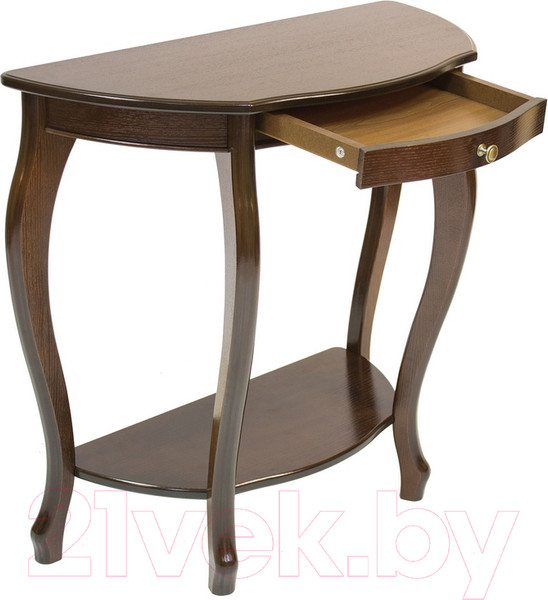Изображение товара Консольный столик Мебелик Элегант (орех)