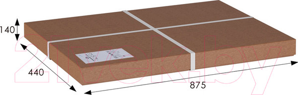 Изображение товара Консольный столик Мебелик Элегант (орех)