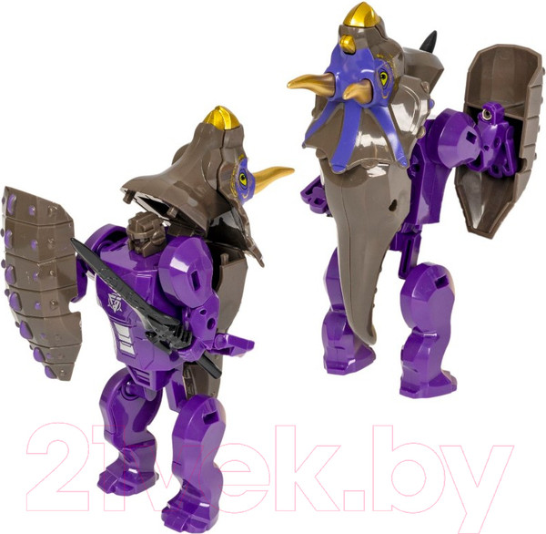 Изображение товара Робот-трансформер Bondibon Робот-динозавр. Трицератопс / ВВ5671