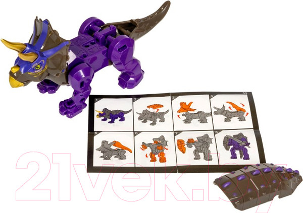 Изображение товара Робот-трансформер Bondibon Робот-динозавр. Трицератопс / ВВ5671