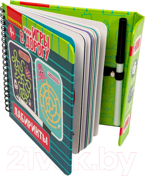 Изображение товара Развивающая книга Bondibon Лабиринты / ВВ5571