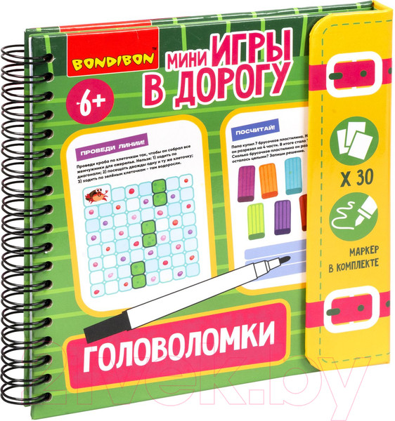Изображение товара Развивающая игра Bondibon Головоломки / ВВ5573