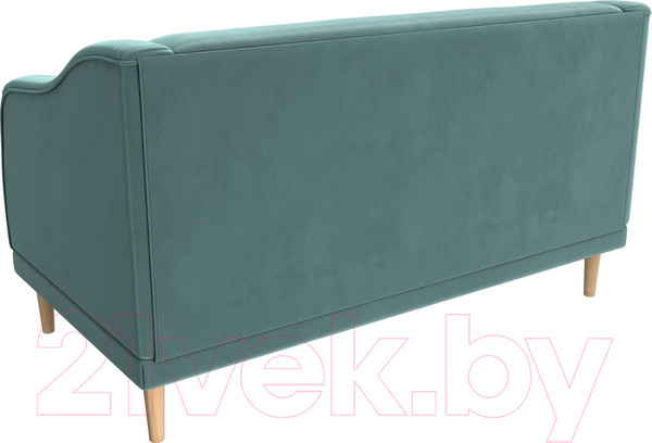 Изображение товара Диван Лига Диванов Киото (велюр бирюзовый)