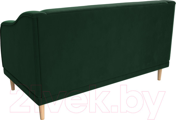 Изображение товара Диван Лига Диванов Киото (велюр зеленый)