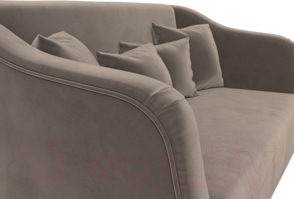 Изображение товара Диван Лига Диванов Киото (велюр коричневый)