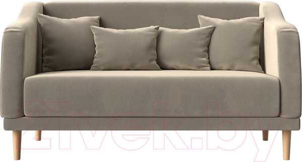 Изображение товара Диван Лига Диванов Киото (микровельвет бежевый)