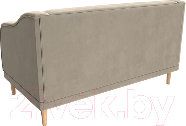 Изображение товара Диван Лига Диванов Киото (микровельвет бежевый)