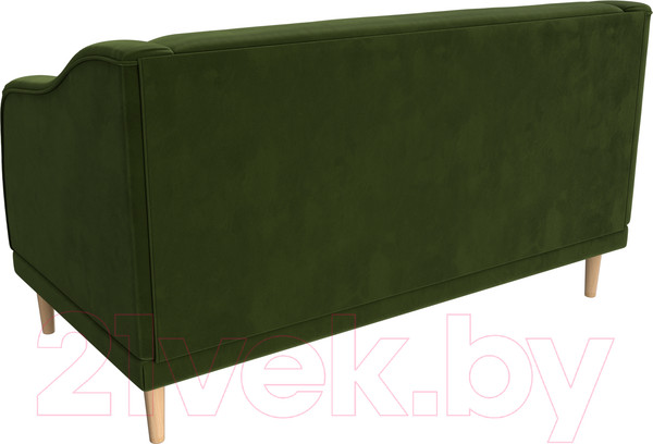 Изображение товара Диван Лига Диванов Киото (микровельвет зеленый)