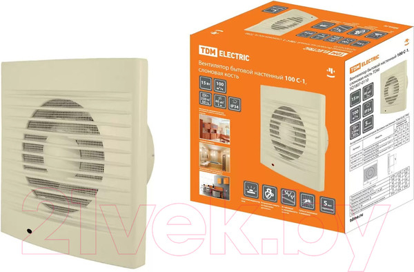 Изображение товара Вентилятор накладной TDM SQ1807-0110