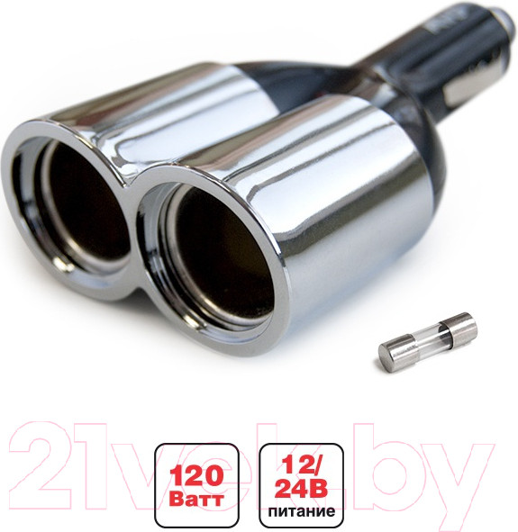 Изображение товара Разветвитель в прикуриватель AVS CS203 / 43226