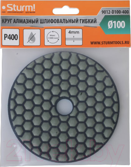 Изображение товара Шлифовальный круг Sturm! 9012-D100-400