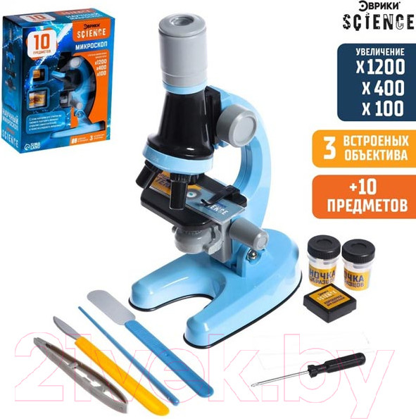 Изображение товара Микроскоп оптический Эврики Юный ботаник / 7081519
