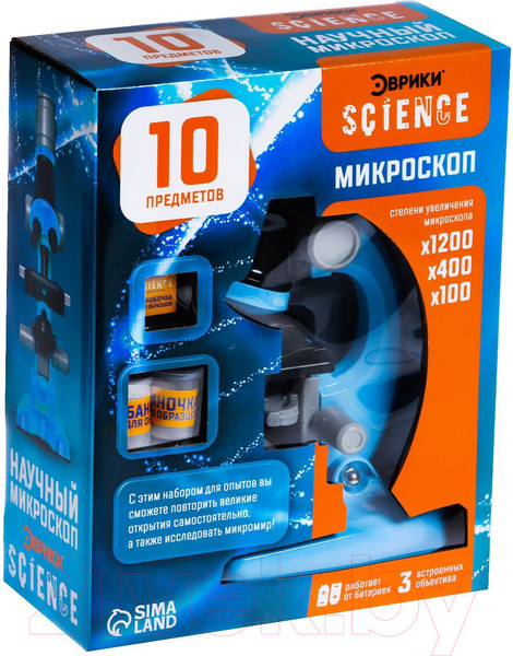 Изображение товара Микроскоп оптический Эврики Юный ботаник / 7081519