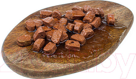 Изображение товара Влажный корм для собак Мнямс Красивая шерсть. Кусочки в соусе с ягненком / 704994 (400г)