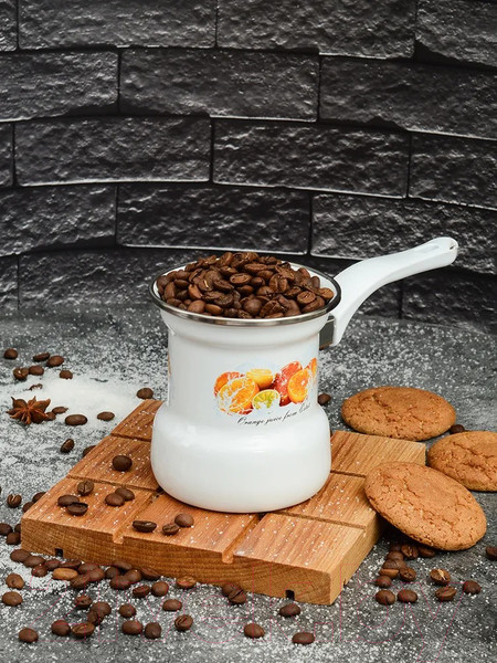 Изображение товара Турка для кофе ЭСТЕТ Цитрусовый фреш / ЭТ-72474