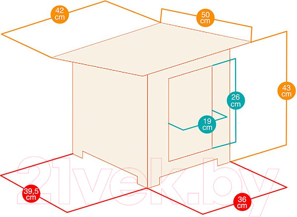 Изображение товара Будка для собак Ferplast Baita 40 / 87012800