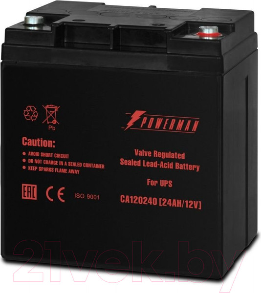 Изображение товара Аккумуляторная батарея PowerMan CA 12240 PM/UPS