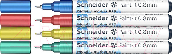 Изображение товара Набор маркеров Schneider Paint-It 010 / ML01011502 (4цв)