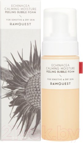 Изображение товара Пенка для умывания Rawquest Echinacea Calming Moisture Peeling Bubble Foam (150мл)