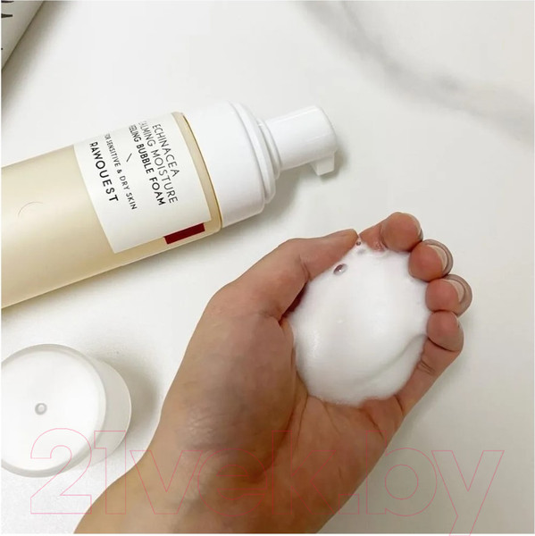 Изображение товара Пенка для умывания Rawquest Echinacea Calming Moisture Peeling Bubble Foam (150мл)