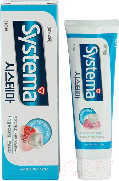 Изображение товара Зубная паста Lion Systema со вкусом ледяной мяты (120г)