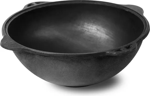 Изображение товара Казан Davr Metall Узбекский чугунный (10л, плоское дно)