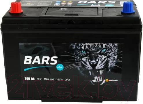 Изображение товара Автомобильный аккумулятор BARS Asia 100 JR / 090 141 09 0 L (100 А/ч)