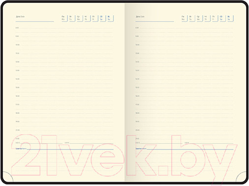 Изображение товара Ежедневник Berlingo DoubleWhite A5 / UD2_97501 (136л, белый)