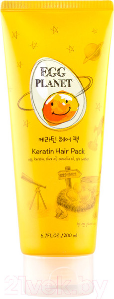 Изображение товара Маска для волос Daeng Gi Meo Ri Meo Ri Egg Planet Keratin Hair Pack (200мл)