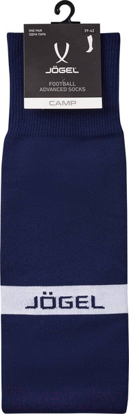 Изображение товара Гетры футбольные Jogel Camp Advanced Socks / JC1GA0322.Z4 (р-р 39-42, темно-синий/белый)