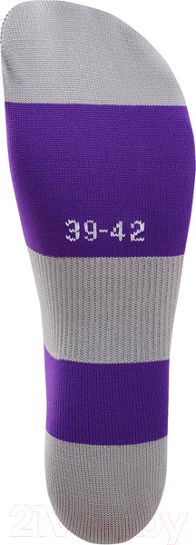Изображение товара Гетры футбольные Jogel Camp Basic Socks / JC1GA0127.P3 (фиолетовый/серый/белый, р-р 32-34)