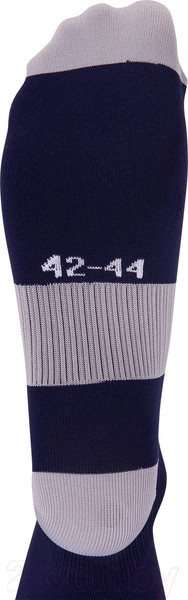 Изображение товара Гетры футбольные Jogel Camp Basic Socks / JC1GA0130.Z4 (р-р 43-45, темно-синий/серый/белый)