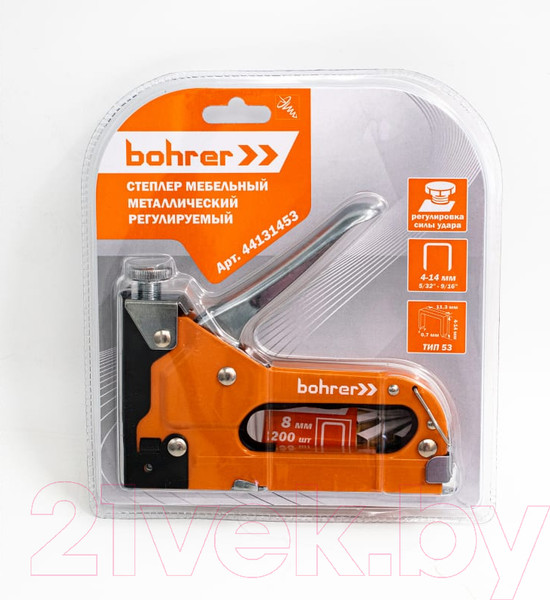 Изображение товара Механический степлер Bohrer 44131453
