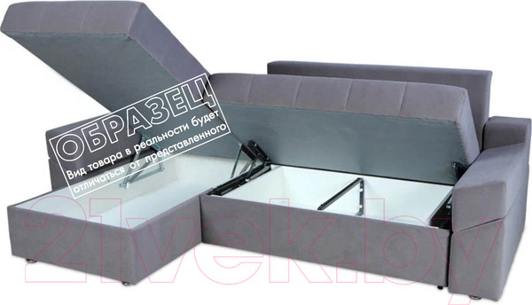 Изображение товара Диван Асмана Камертон-3 1.3x0.8 левый (Oskar Tuape)