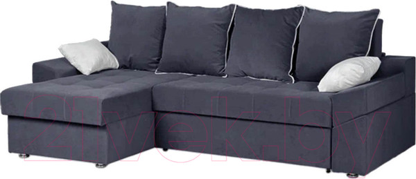 Изображение товара Диван Асмана Камертон-3 1.3x0.8 левый (Oskar Stone)