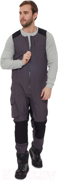 Изображение товара Полукомбинезон для охоты и рыбалки FHM Guard Competition (LL, серый)