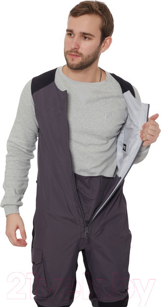 Изображение товара Полукомбинезон для охоты и рыбалки FHM Guard Competition (LL, серый)