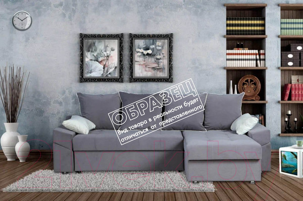 Изображение товара Диван Асмана Камертон-3 1.3x0.8 правый (Oskar Lilly)