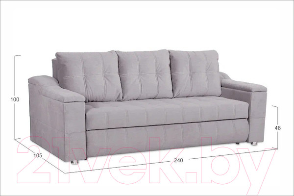 Изображение товара Диван Асмана Камертон-1 1.9 (Oskar Coffee)