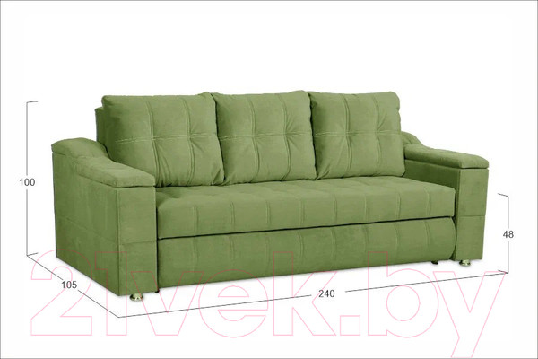 Изображение товара Диван Асмана Камертон-1 1.9 (Oskar Apple)