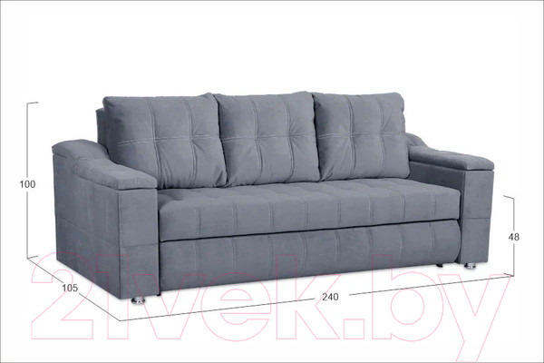 Изображение товара Диван Асмана Камертон-1 1.9 (Oskar Cloud)