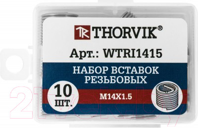 Изображение товара Набор резьбовых  вставок Thorvik WTRI1415