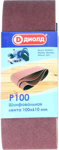 Изображение товара Набор шлифлент Диолд 90046011 (3шт)