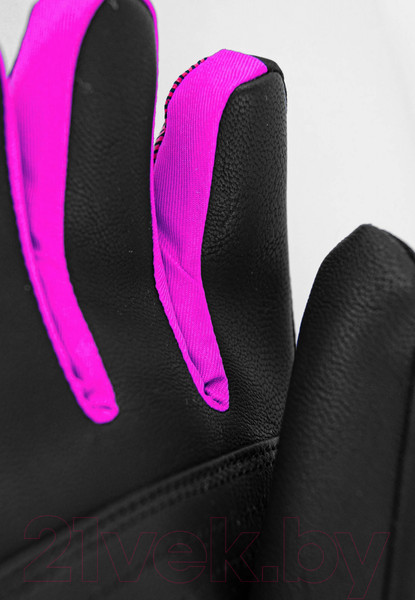 Изображение товара Перчатки лыжные Reusch Duke R-Tex Xt Junior / 6261212-7720 (р-р 6.5, Black/Pink Glo)