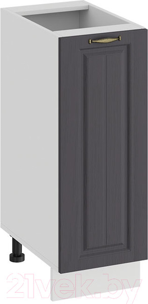Изображение товара Шкаф-стол кухонный ТриЯ Лина 1Н3 (белый/графит)