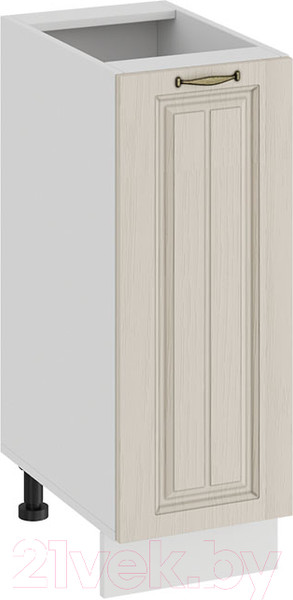 Изображение товара Шкаф-стол кухонный ТриЯ Лина 1Н3 (белый/кремовый)