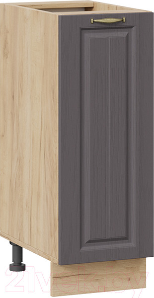 Изображение товара Шкаф-стол кухонный ТриЯ Лина 1Н3 (дуб крафт золотой/графит)