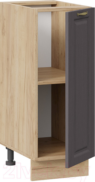 Изображение товара Шкаф-стол кухонный ТриЯ Лина 1Н3 (дуб крафт золотой/графит)